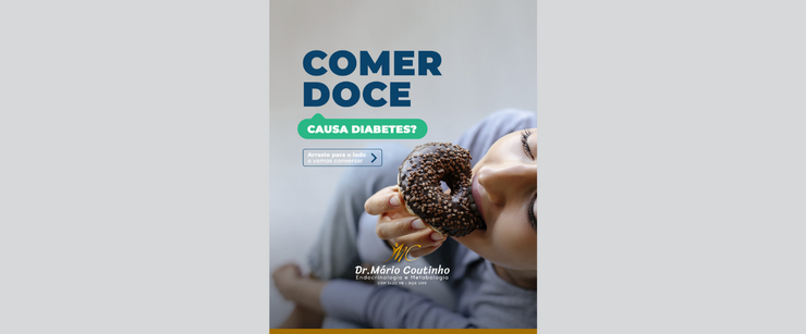 Comer Doce Causa Diabetes