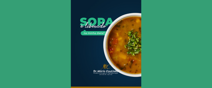Sopa é liberado na minha dieta